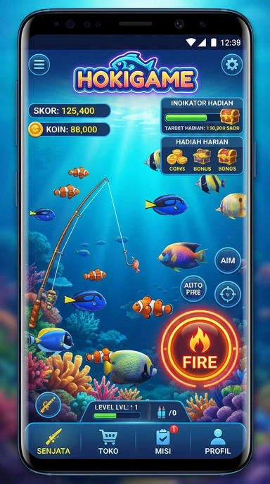 hokigame — cuplikan layar ringkas